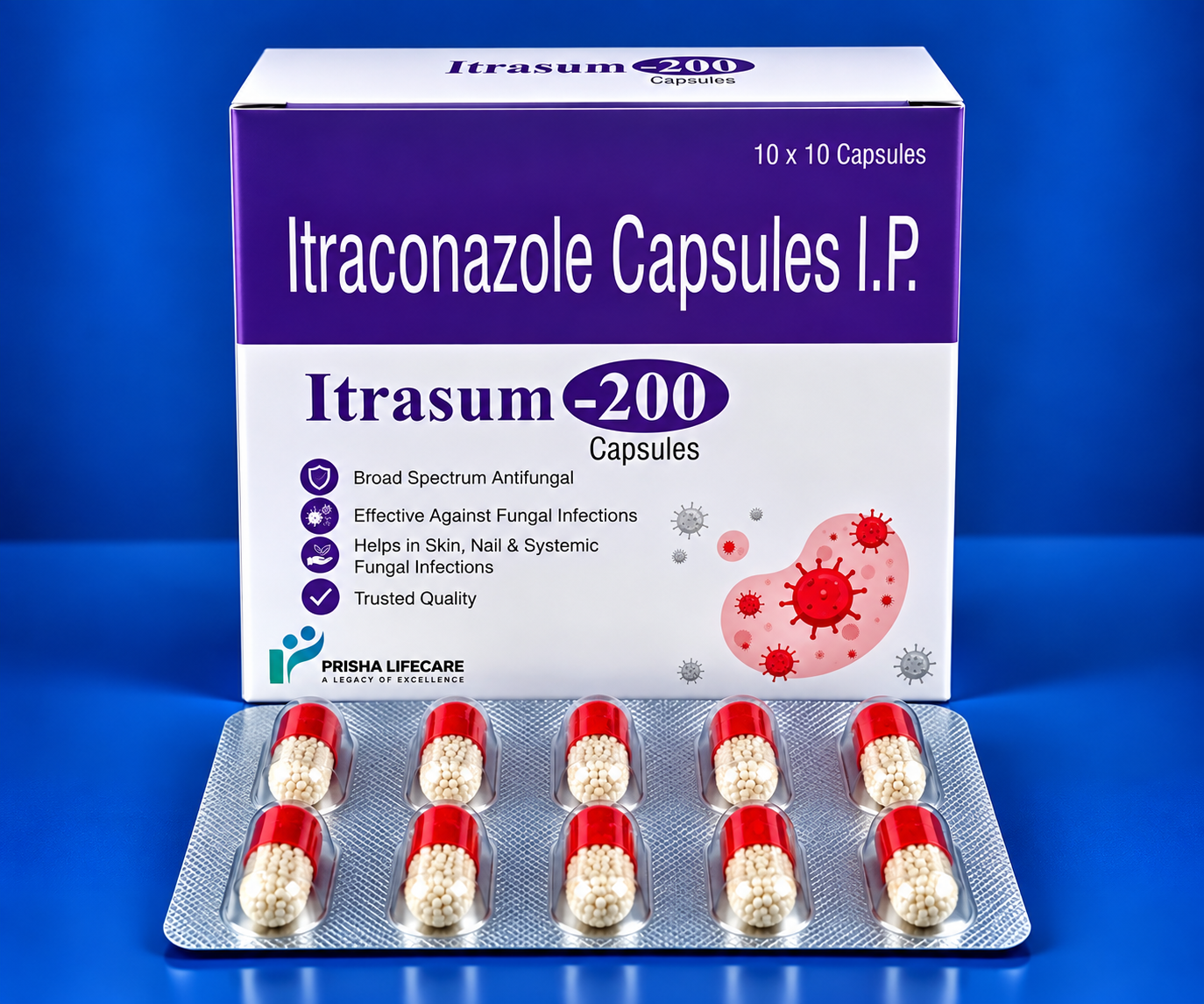Itraconazole Capsules I.P.